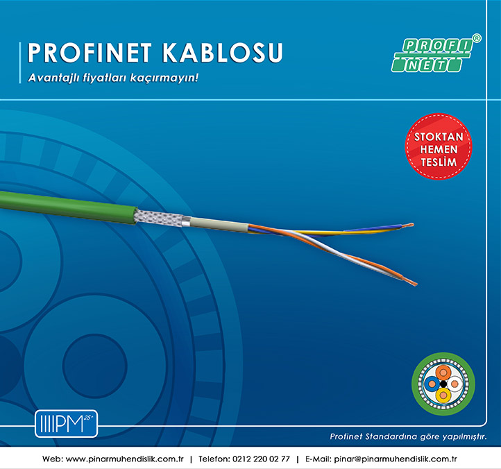 profinet kablo